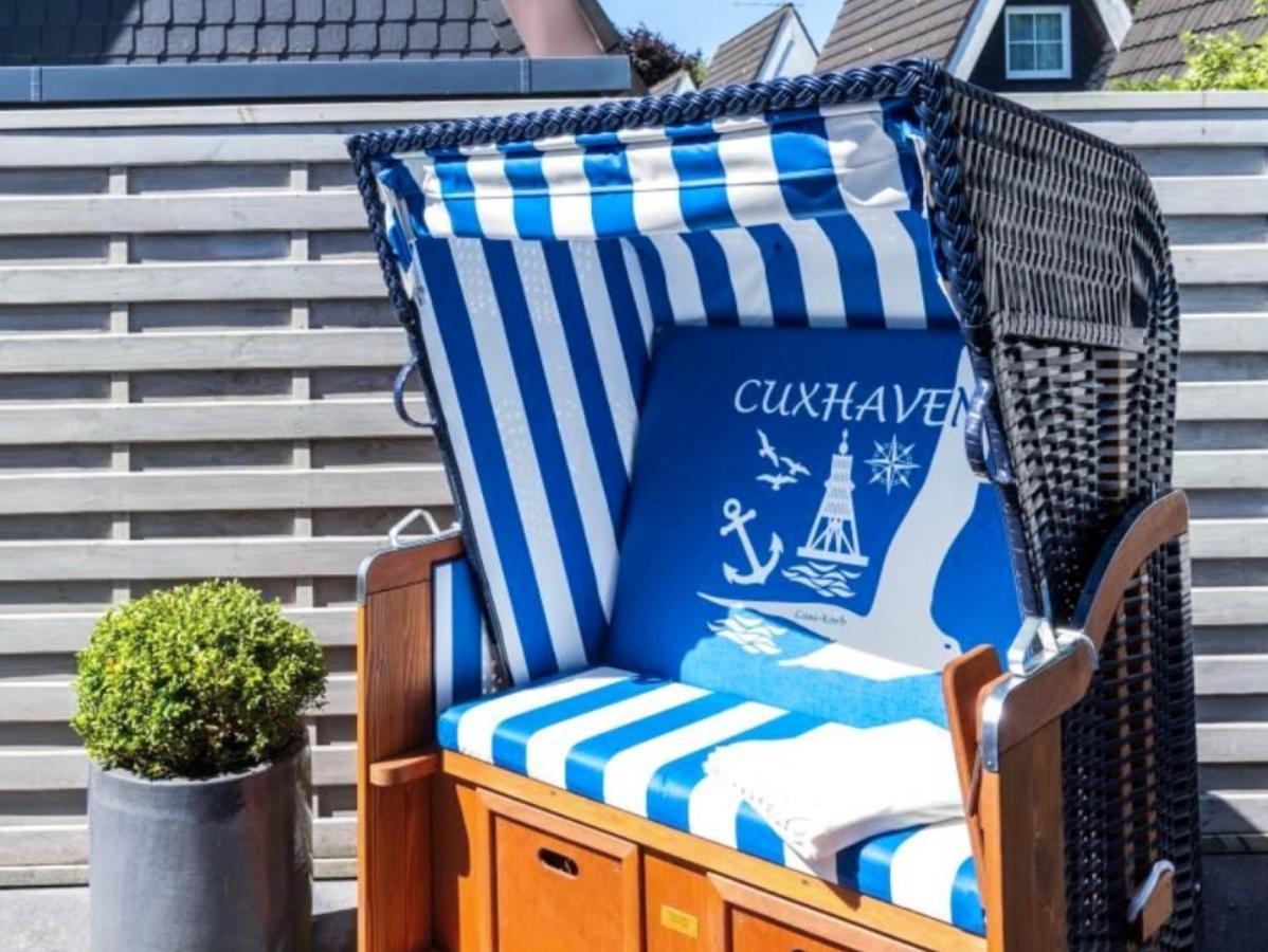 Familienfreundliches Ferienhaus In 5 Min Zum Strand Mit Terrasse Und Kostenlosem Parkplatz Cuxhaven Buitenkant foto